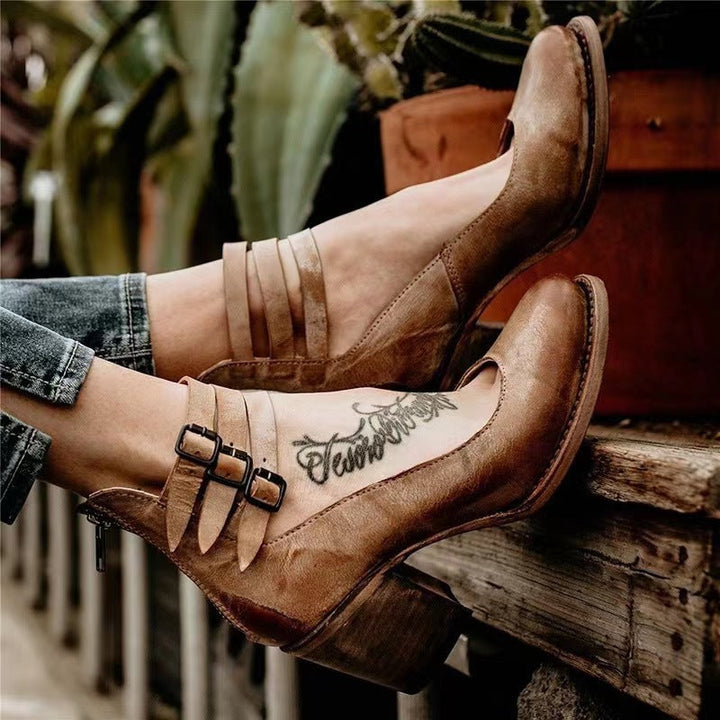 Eliza™ Botines Cómodos y Elegantes
