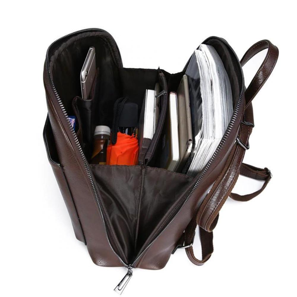 Saskia – Mochila Clásica de Doble Bolsillo