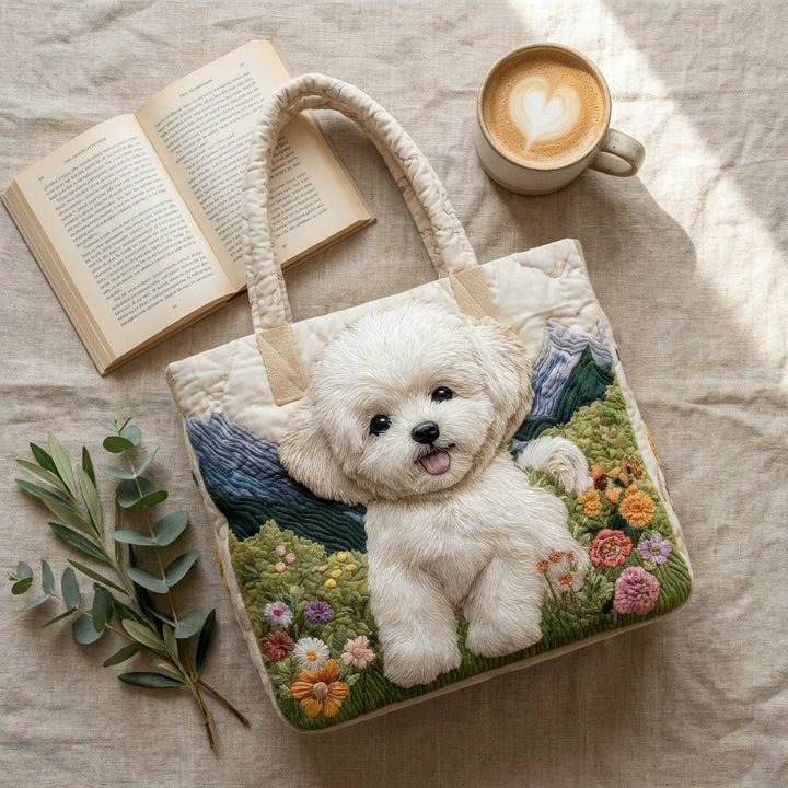 Bolso de Pana Artesanal - Perro Encantado