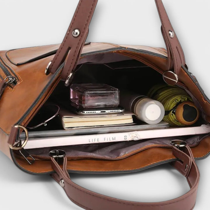 Serenya - Elegante Bolso de Cuero