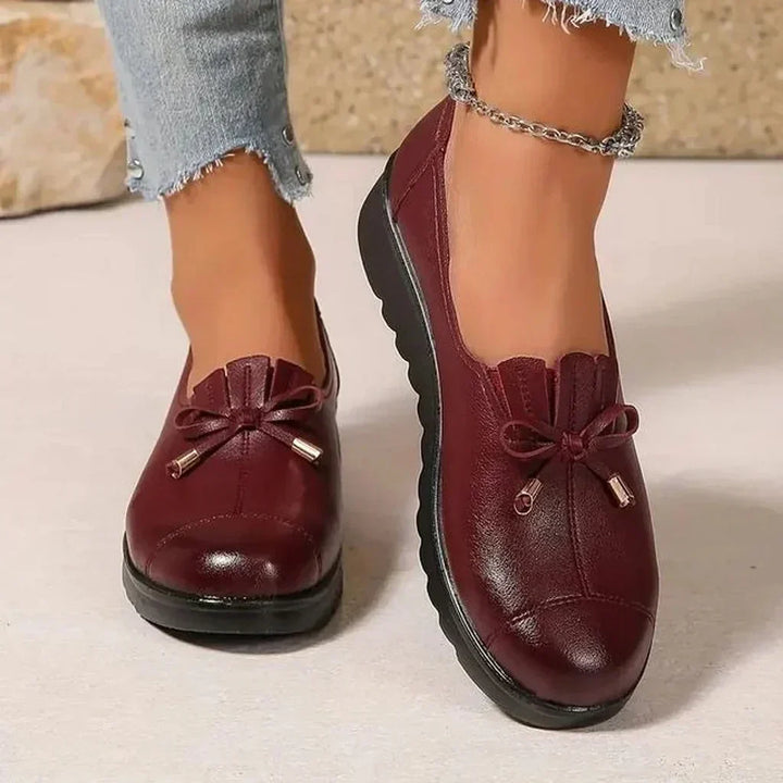 Lara | Mocasines de Cuero Ortopédicos de Confort