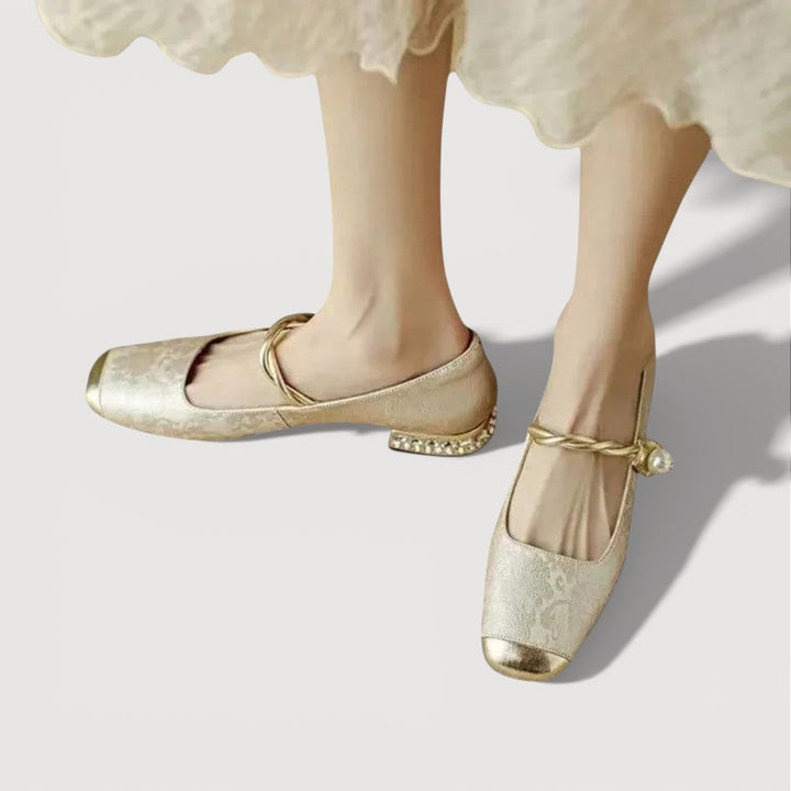 KRYSTAL – TACONES BAJOS VINTAGE