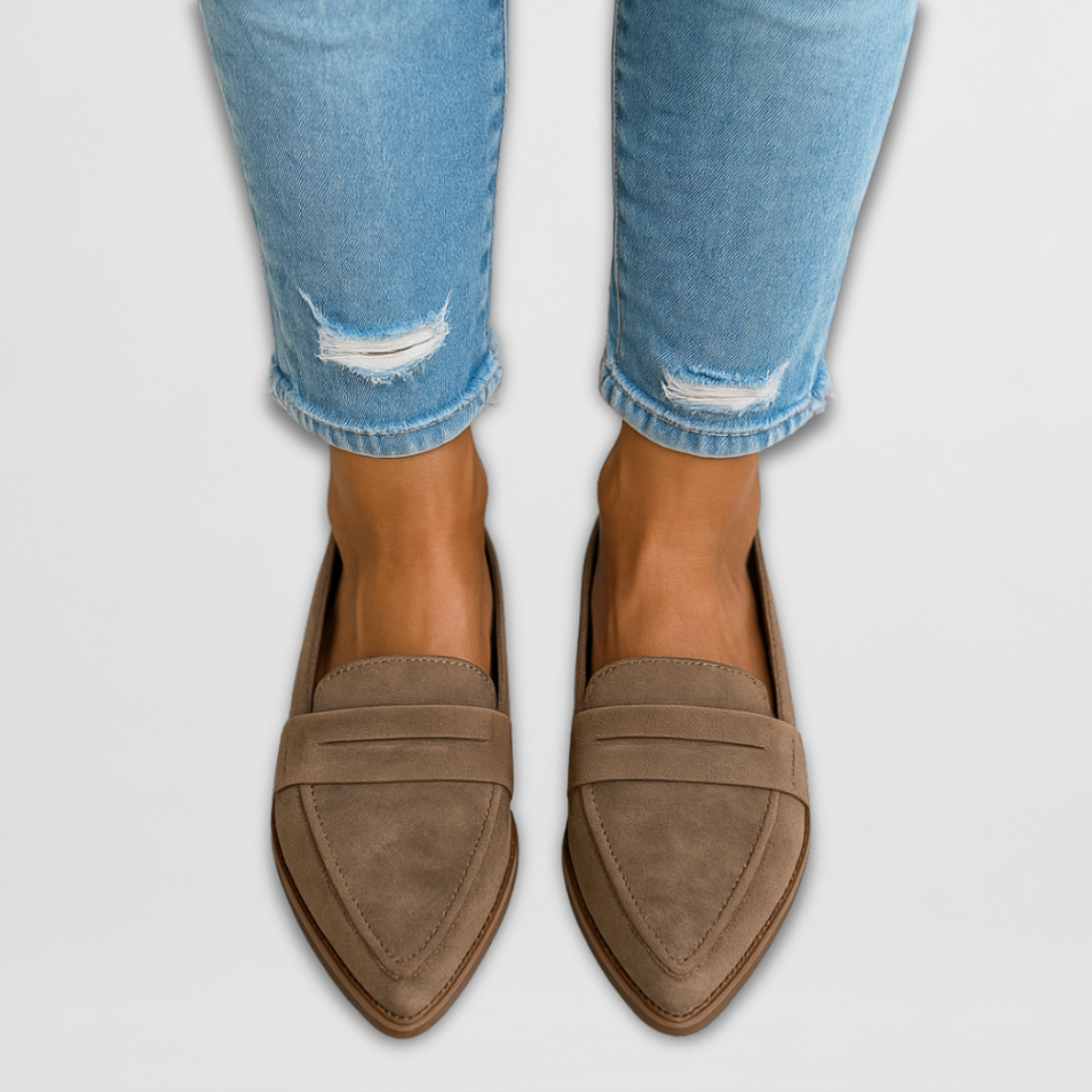 Margot - Zapatillas de Casa de Suede