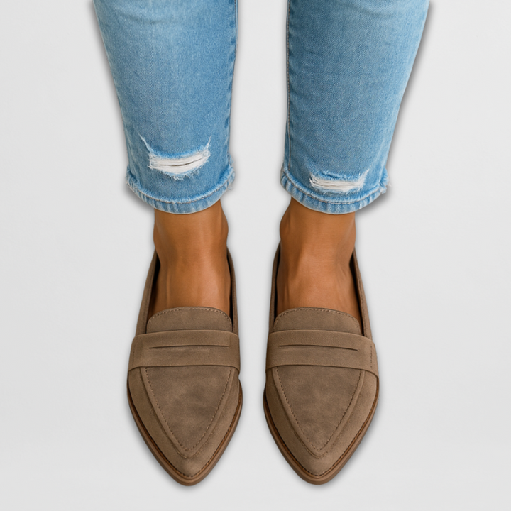 Margot - Zapatillas de Casa de Suede