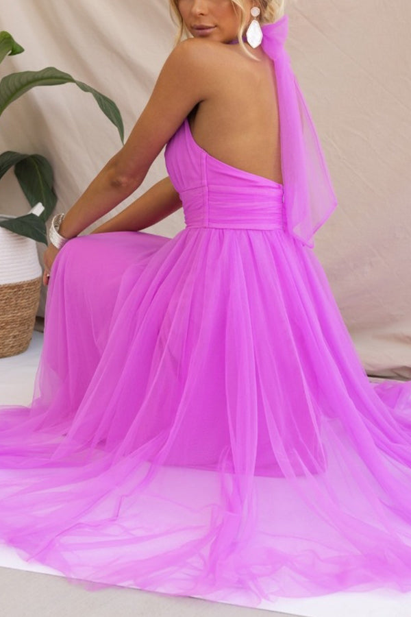 Phoebe - Vestido Midi con Falda Larga