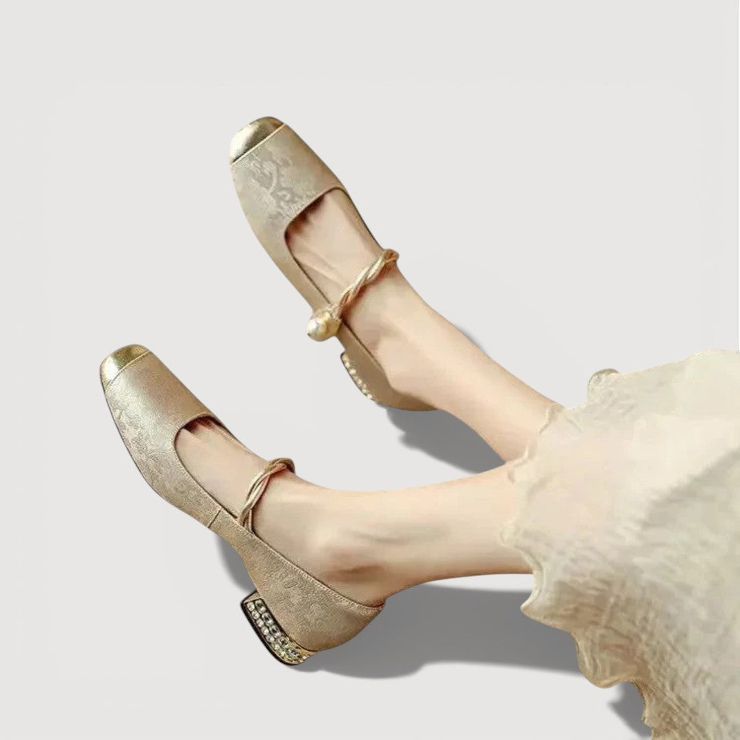 KRYSTAL – TACONES BAJOS VINTAGE