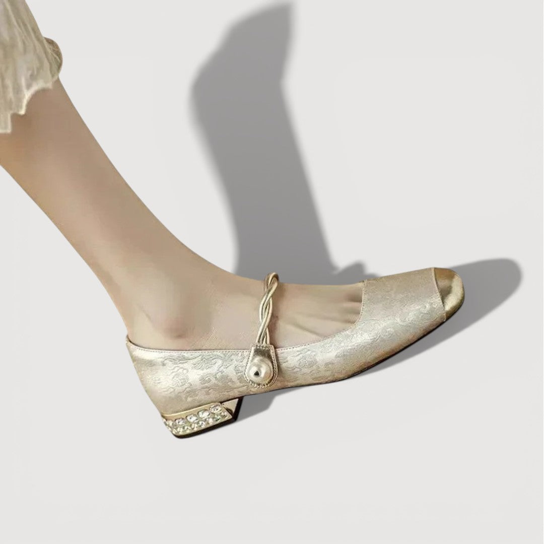 KRYSTAL – TACONES BAJOS VINTAGE