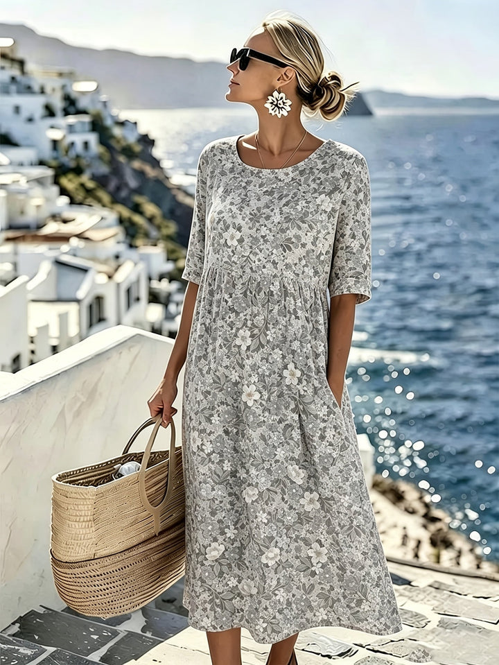 Lily™ - Elegante Vestido Midi Floral para el Verano