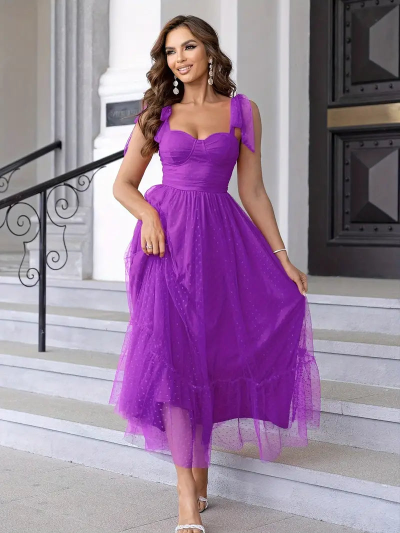 Carmen - Vestido de Malla Elegante