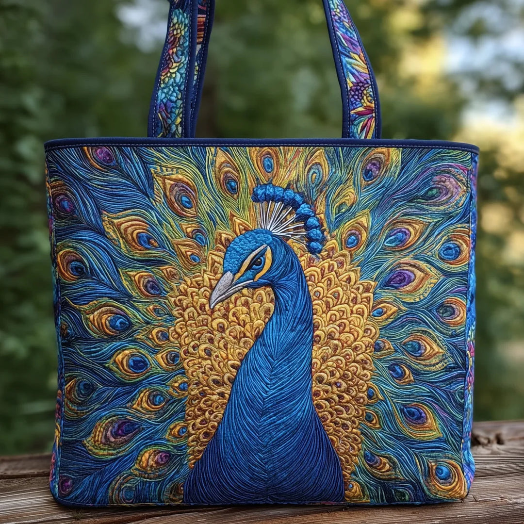 Bolsa Artesanal - Pavo Real Real