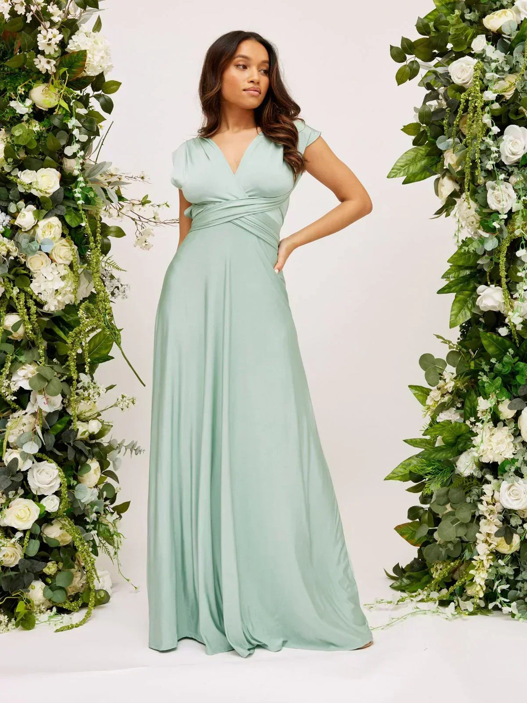 Nicole Mae - Vestido Maxi de Novia