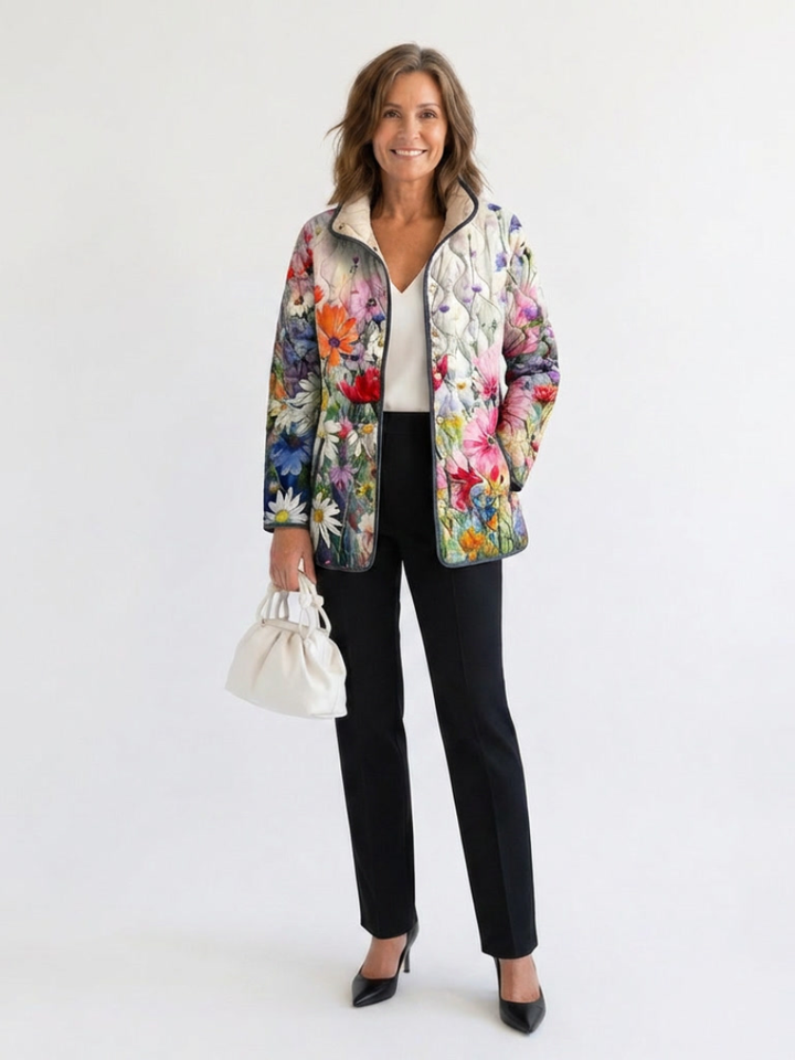 Valcor | Chaqueta Acolchada Flores del Prado Manon