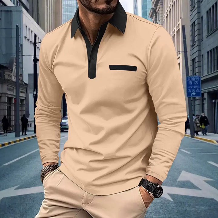 Weston | Polo con Cuello en Contraste