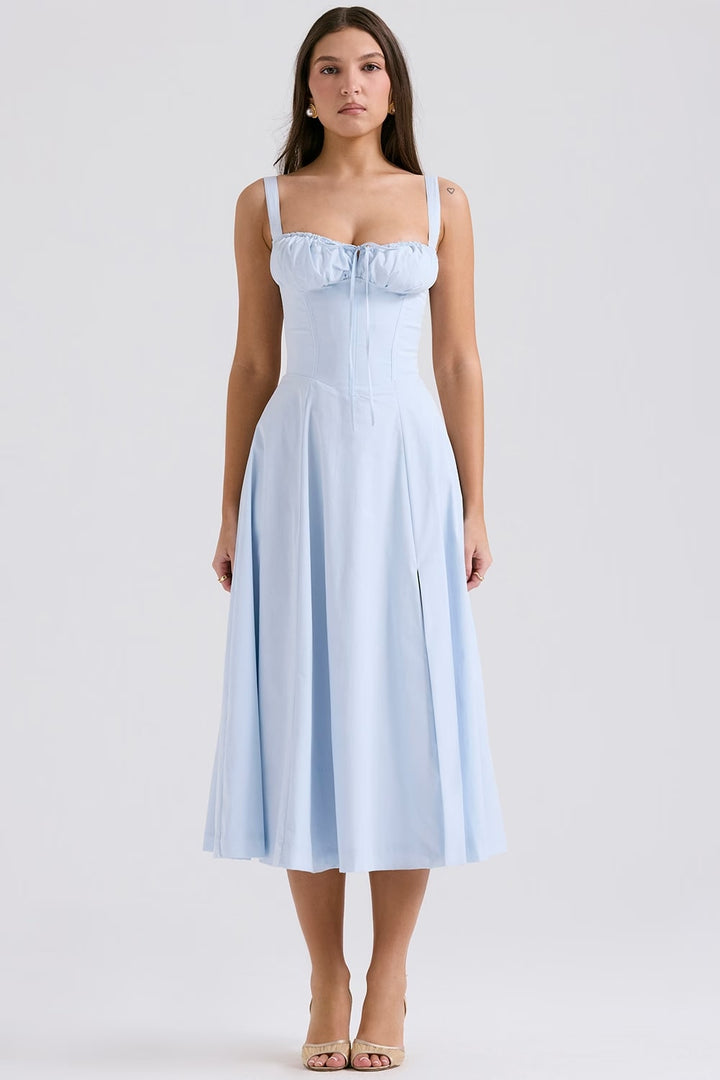 AURORA - VESTIDO MIDI CORSET