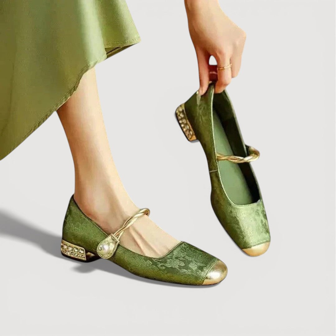 KRYSTAL – TACONES BAJOS VINTAGE