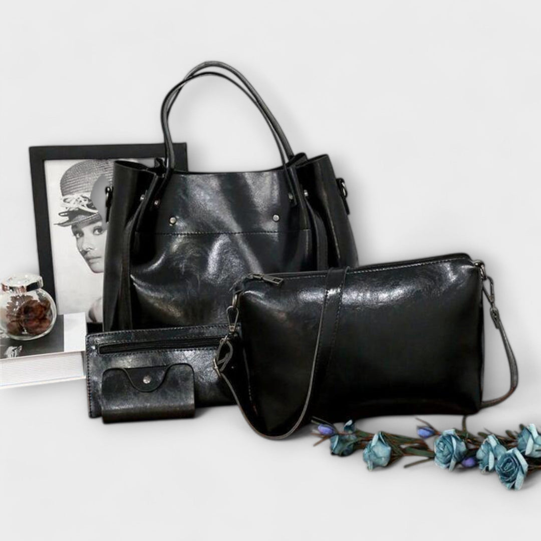 Azura - Set de Bolsos Vintage de 4 Piezas