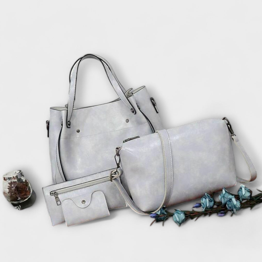 Azura - Set de Bolsos Vintage de 4 Piezas