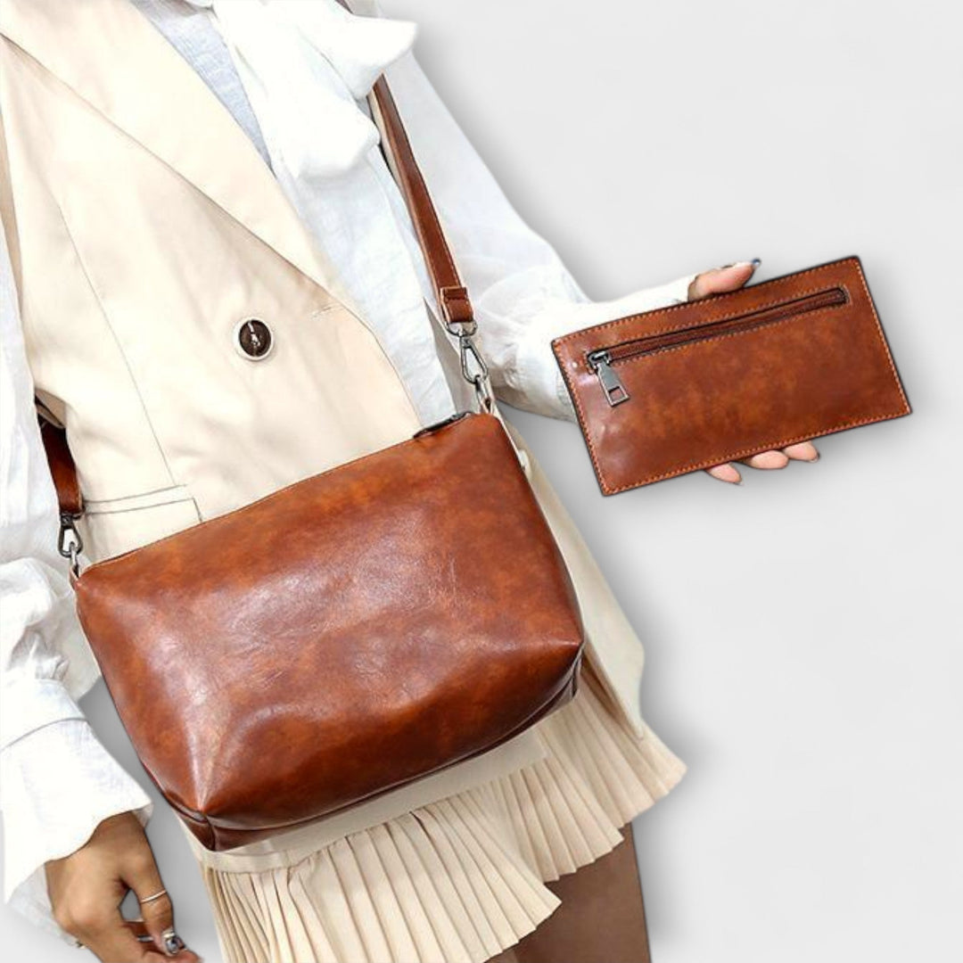 Azura - Set de Bolsos Vintage de 4 Piezas