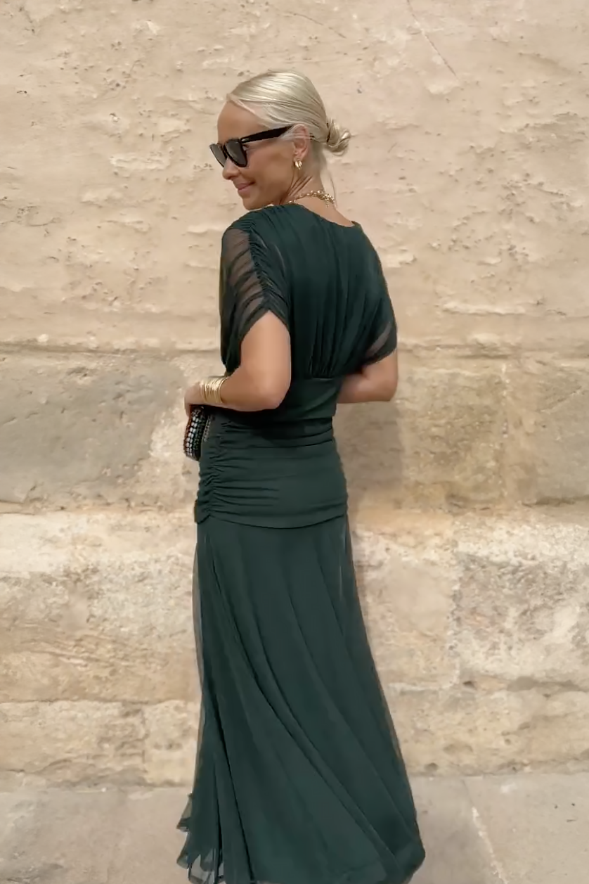 Valentina | Vestido Maxi con Escote en V