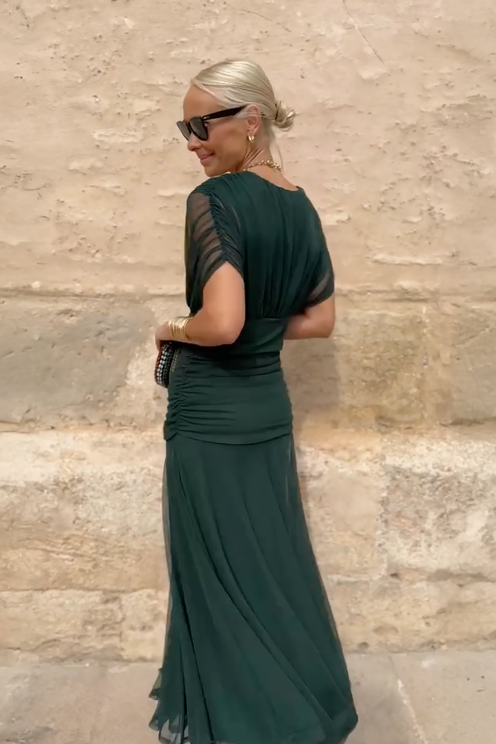 Valentina | Vestido Maxi con Escote en V