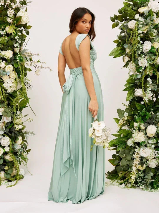 Nicole Mae - Vestido Maxi de Novia