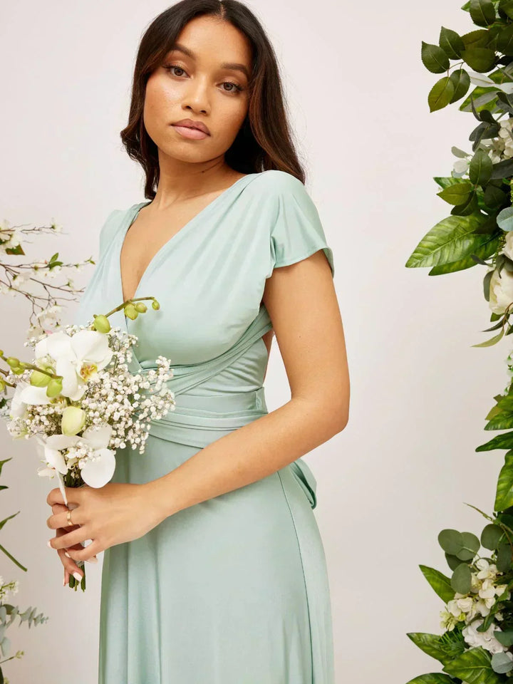 Nicole Mae - Vestido Maxi de Novia