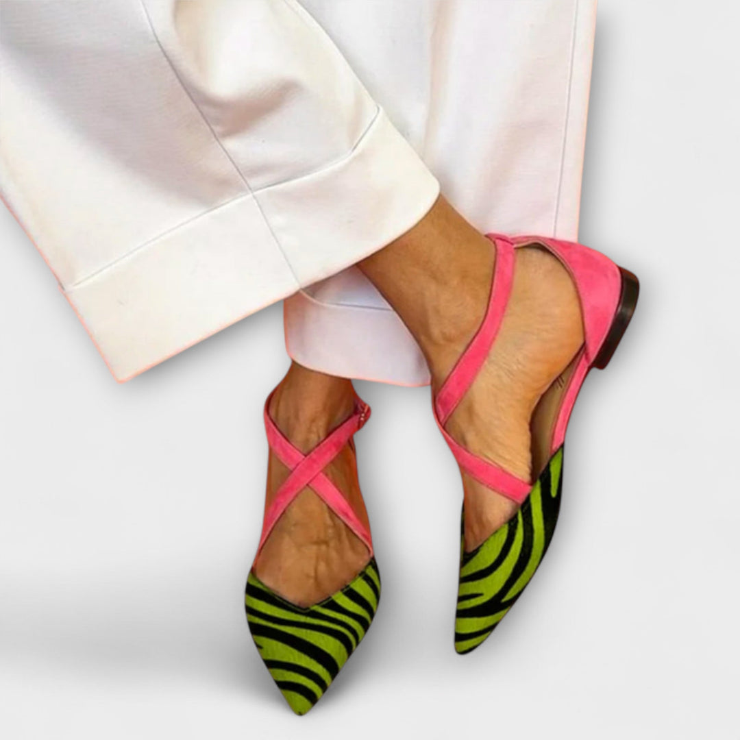 Gabrielle - Mocasines con Detalles de Banda