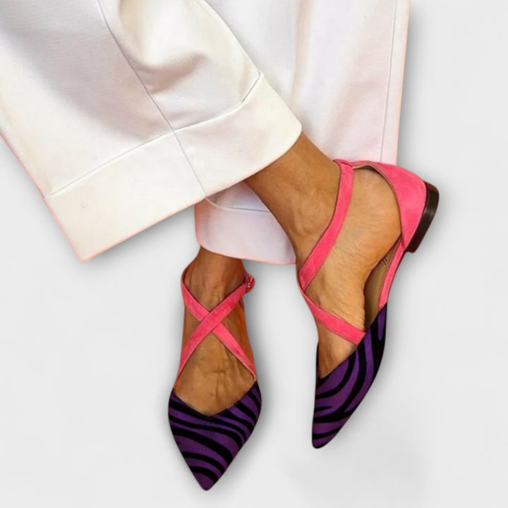 Gabrielle - Mocasines con Detalles de Banda