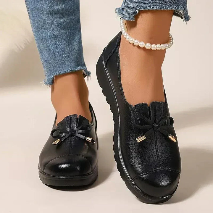 Lara | Mocasines de Cuero Ortopédicos de Confort