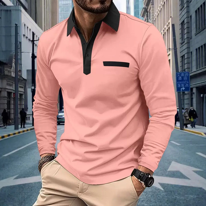 Weston | Polo con Cuello en Contraste