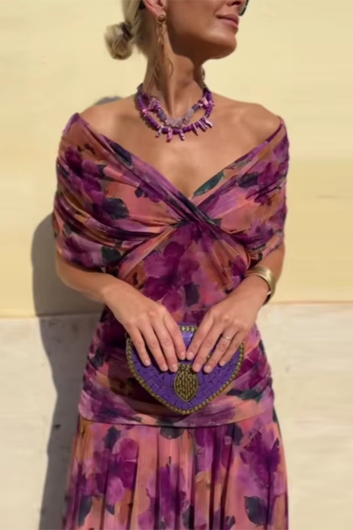 Valentina | Vestido Maxi con Escote en V