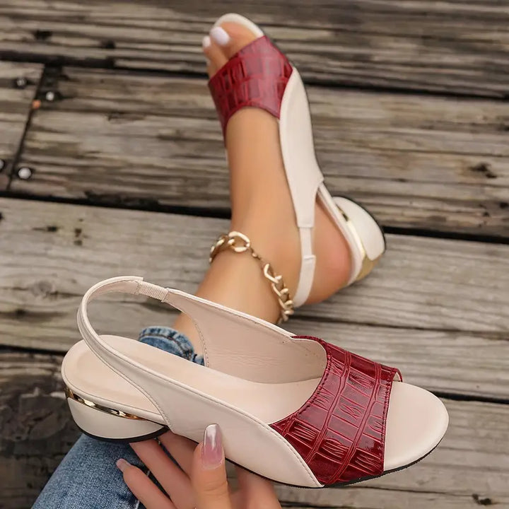 Whitney™ | Sandalias de Cuero Elegantes