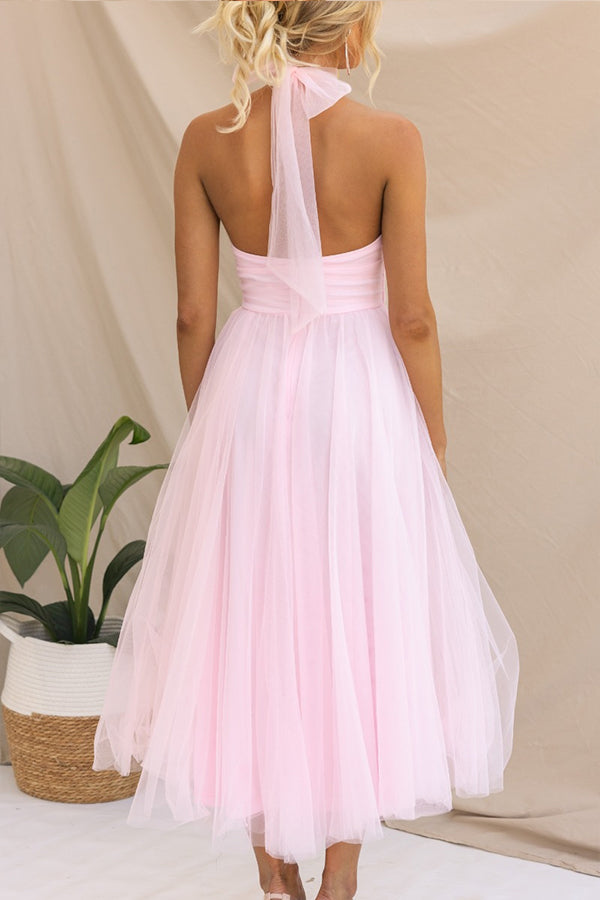 Phoebe - Vestido Midi con Falda Larga