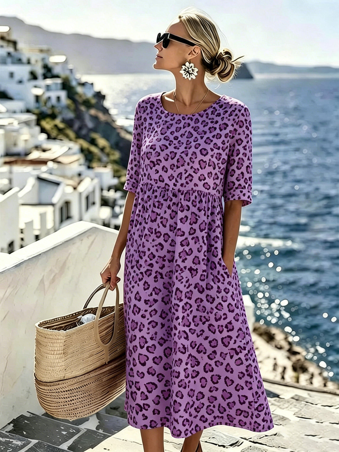 Sienna™ | Vestido Midi Wild Grace