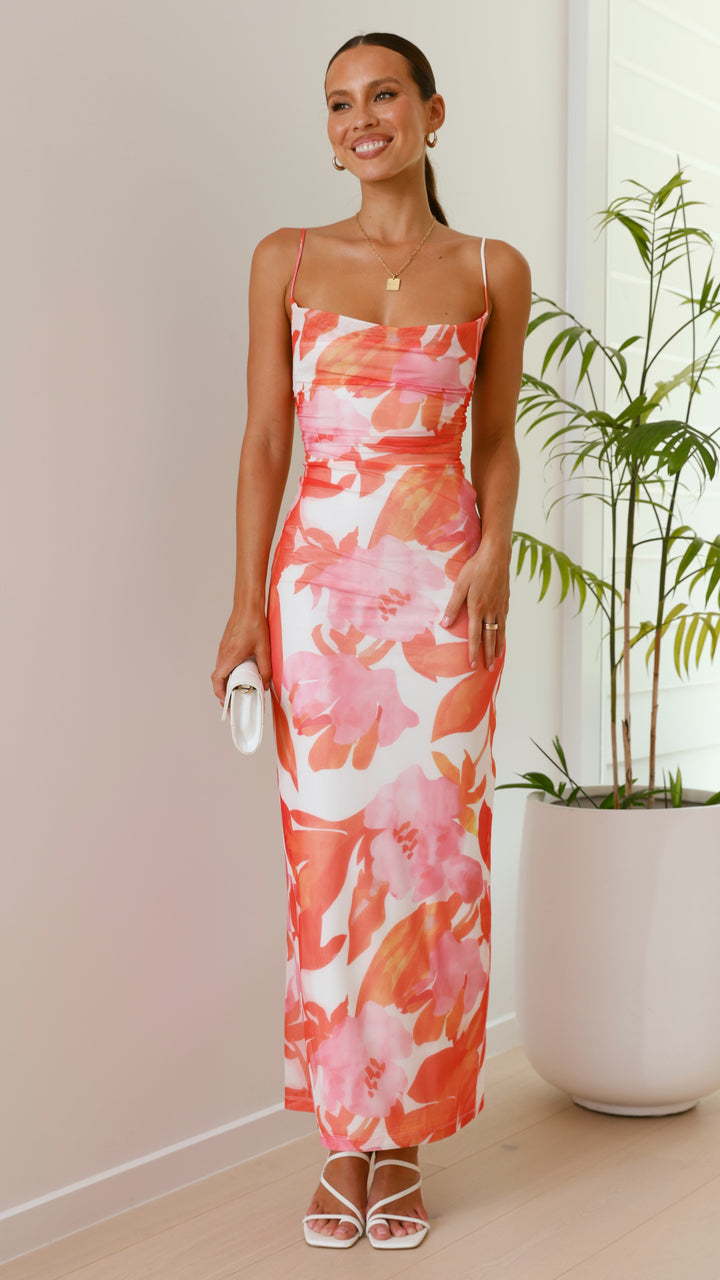 Ashley - Vestido Maxi Floral