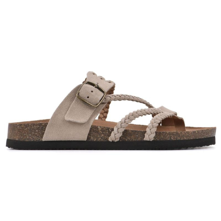 Hayleigh | Sandalias de Corcho Tejidas