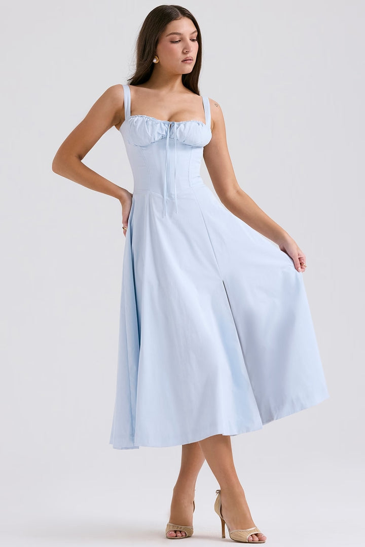 AURORA - VESTIDO MIDI CORSET