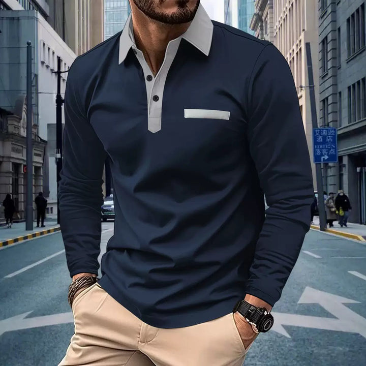 Weston | Polo con Cuello en Contraste