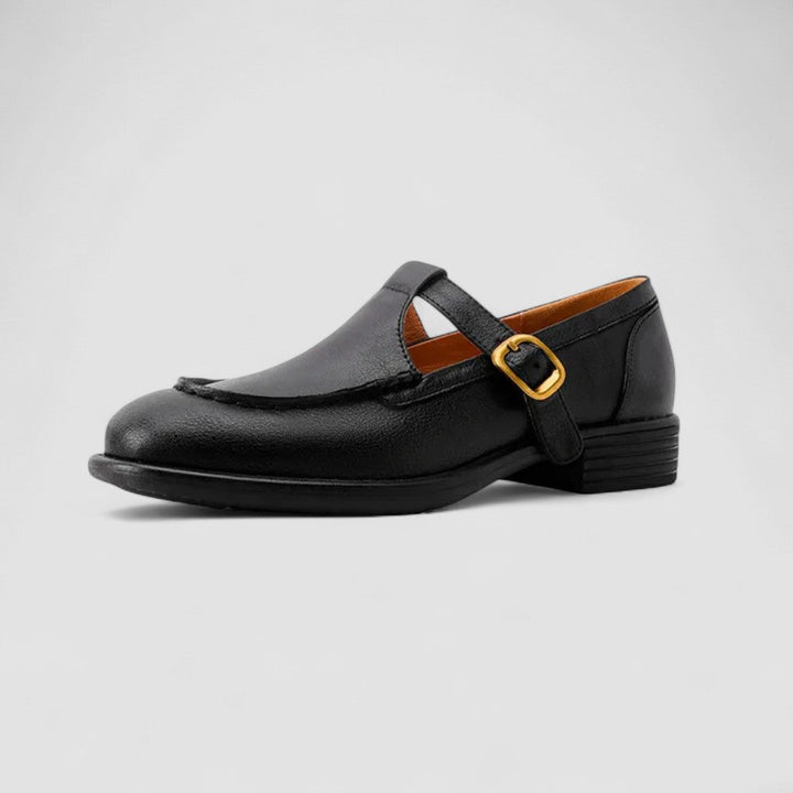 Avery - Zapatos ortopédicos Mary Jane de punta cuadrada