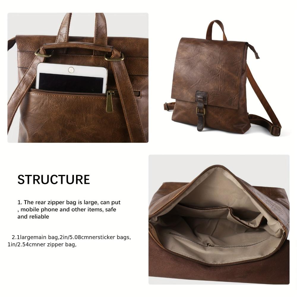 Ermelinde – Mochila Multifuncional Retro