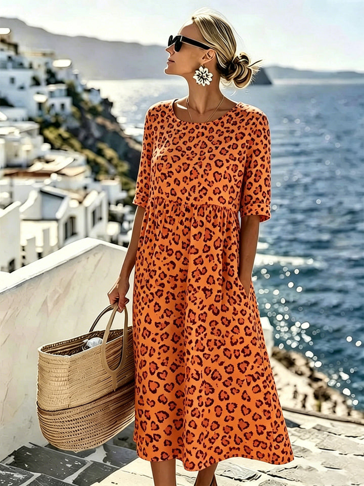 Sienna™ | Vestido Midi Wild Grace