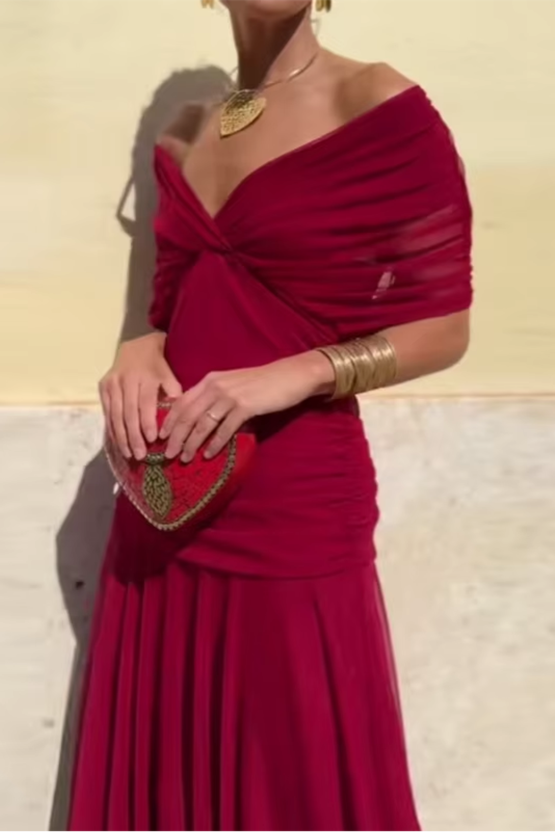 Valentina | Vestido Maxi con Escote en V