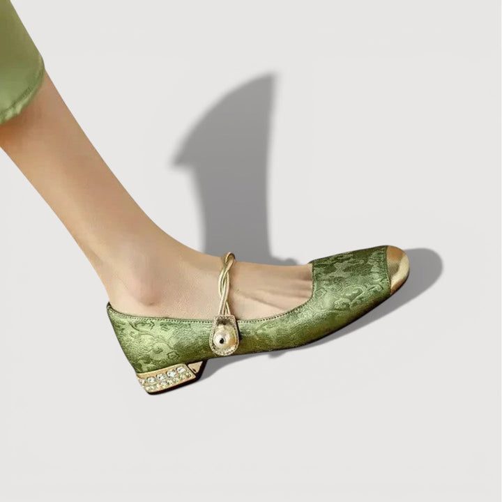 KRYSTAL – TACONES BAJOS VINTAGE