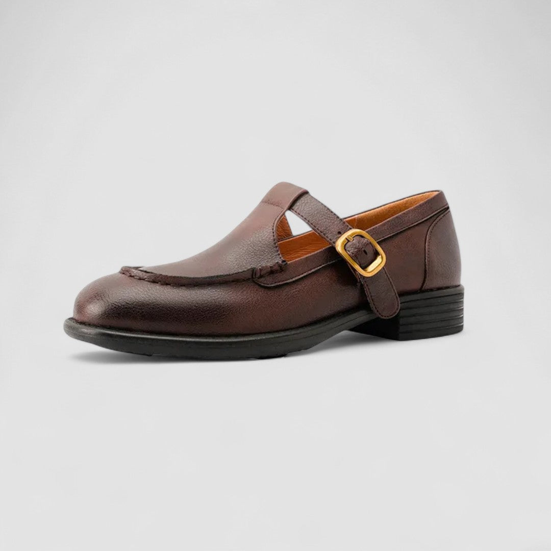 Avery - Zapatos ortopédicos Mary Jane de punta cuadrada