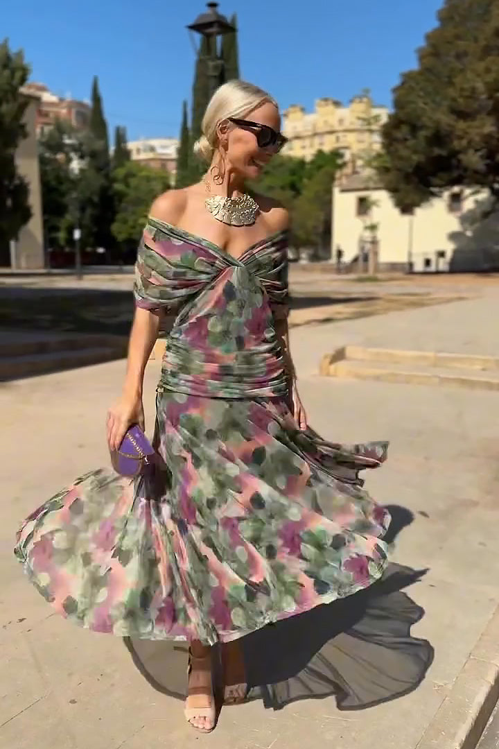 Valentina | Vestido Maxi con Escote en V
