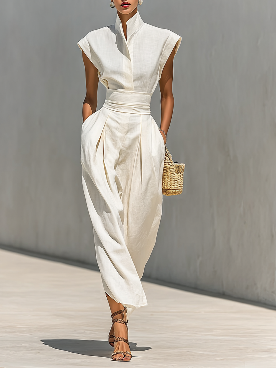 Jada | Vestido Maxi con Solapas