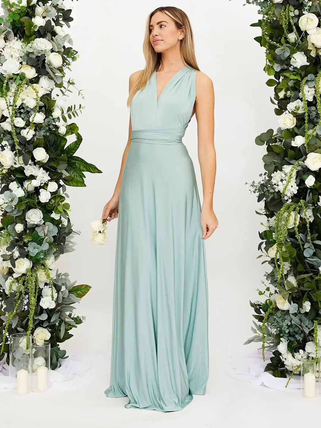 Nicole Mae - Vestido Maxi de Novia