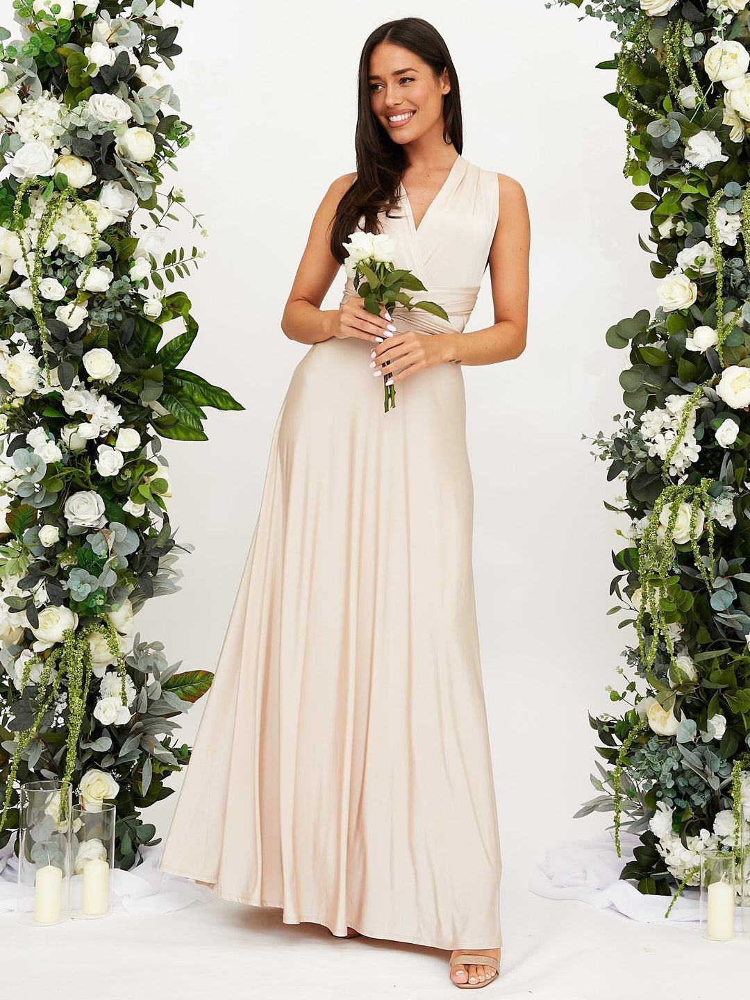 Nicole Mae - Vestido Maxi de Novia