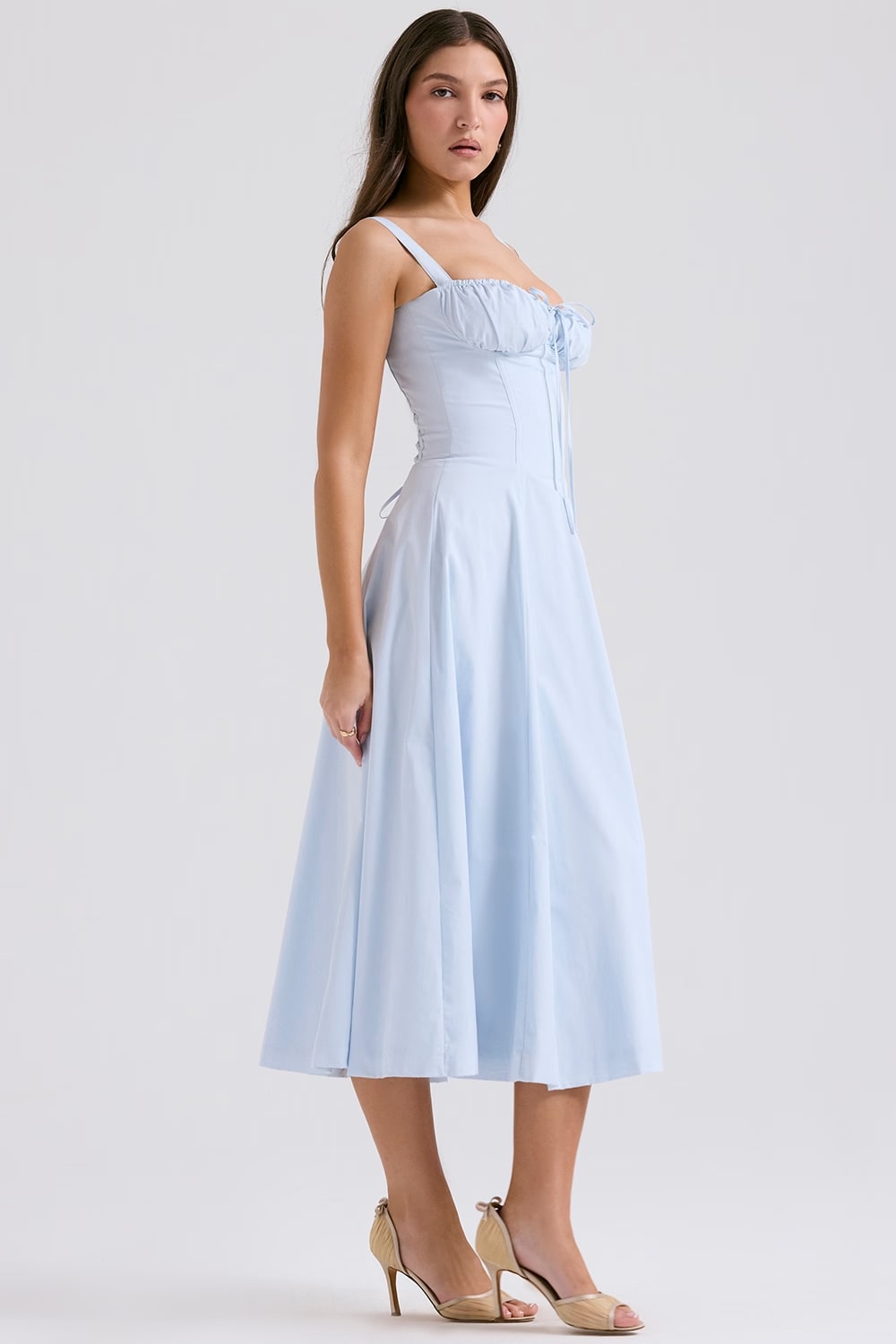 AURORA - VESTIDO MIDI CORSET