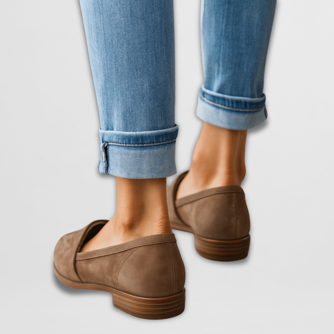 Margot - Zapatillas de Casa de Suede